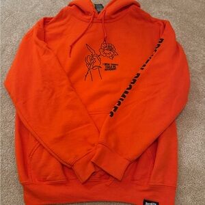 Orange Hoodie by Broken Promises